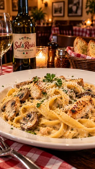 A signature pasta dish from Sal & Rosie's Italian Kitchen